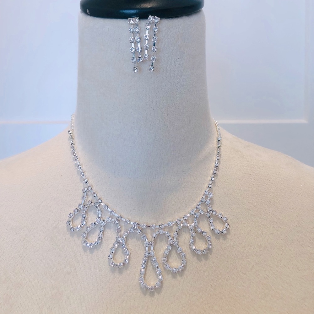 Czech Crystal Bridal Jewelry Set